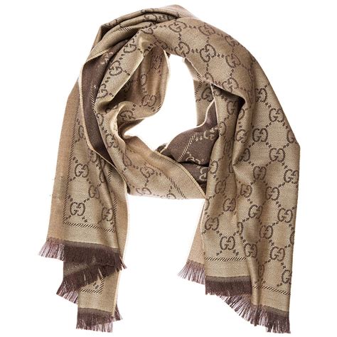 sciarpe cotone gucci|sciarpe gucci donna.